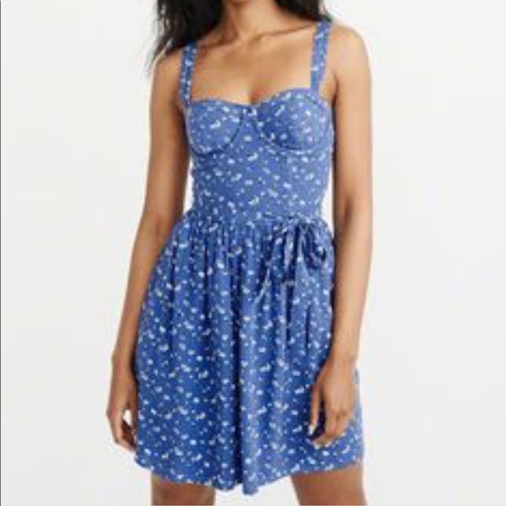 Abercrombie and Fitch Blue Summer Mini Dress